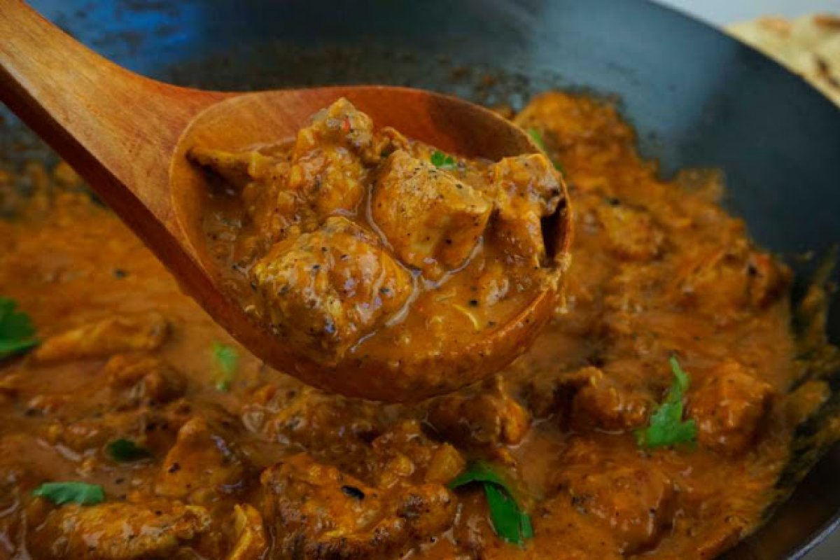 Pollo al curry tikka masala