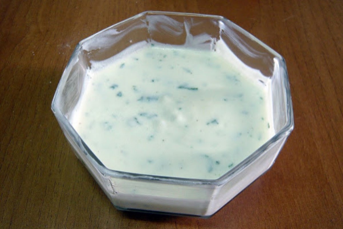 Salsa de yogur