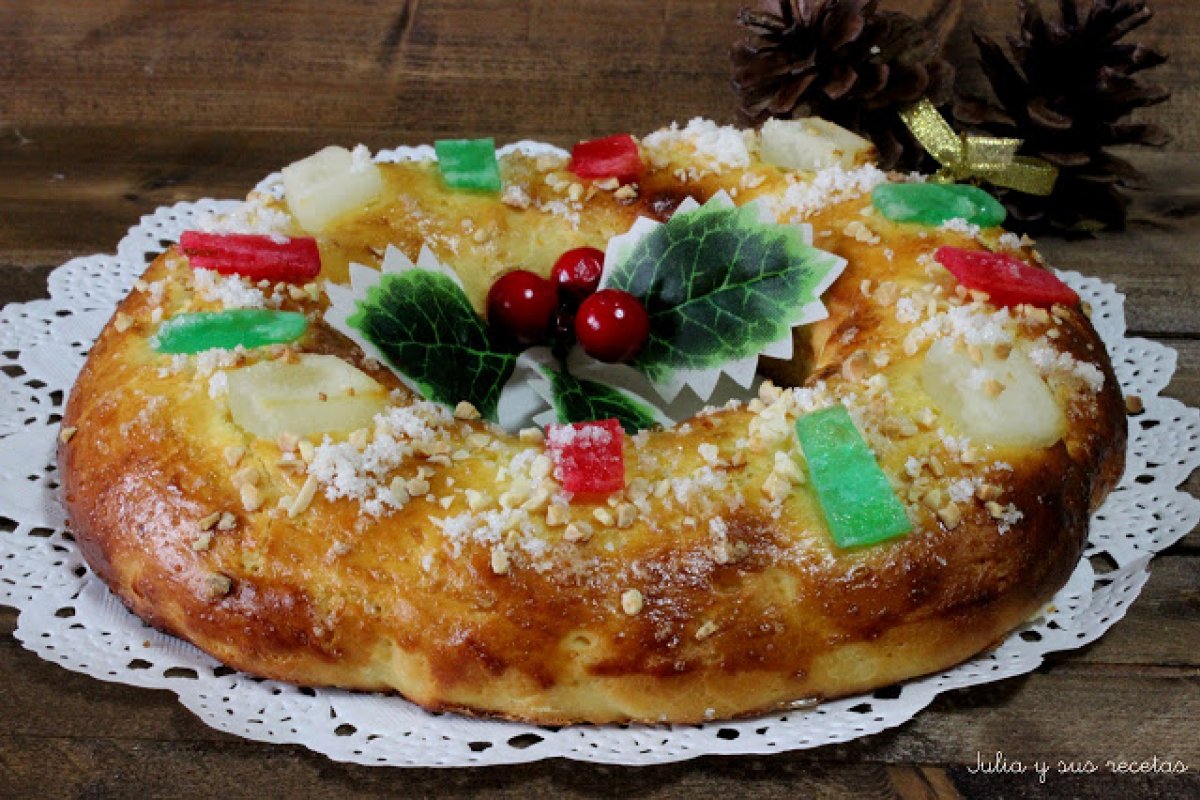 Roscón de Reyes sin gluten
